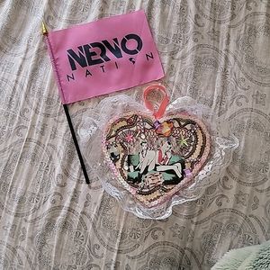 Nervo Nation Flag & Heart Decoration Valentine